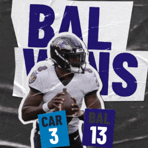 Baltimore Ravens (13) vs. Carolina Panthers (3) Post Game