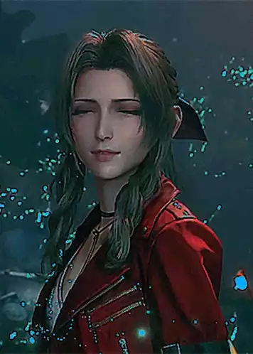Aerith Gainsborough in Final Fantasy VII Remake