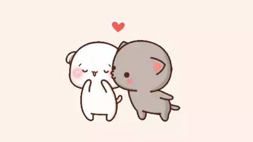 Alluzxi Mochi Cats Cheek Kiss