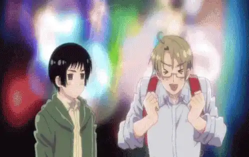 Hetalia: America & Japan's Excited Moment