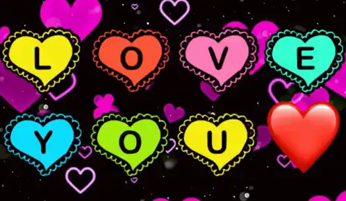 Animated Love You Hearts