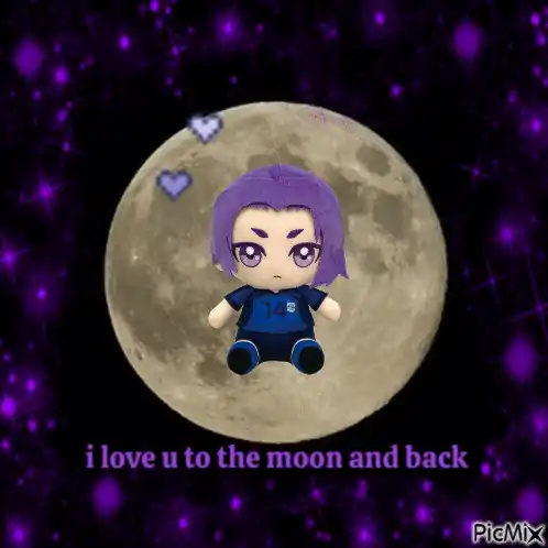 Reo Mikage Plush: I Love U to the Moon and Back