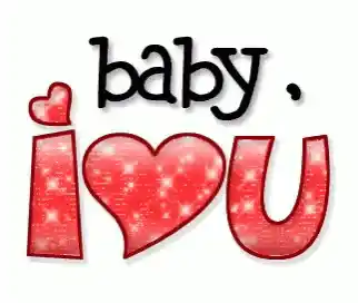 Animated Baby I Love You Heart