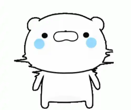 Excited Cartoon Bear Animation