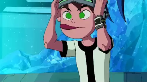 Ben10 Makes a Funny 'Bleh' Face