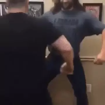 Funny Bodybuilder Dance