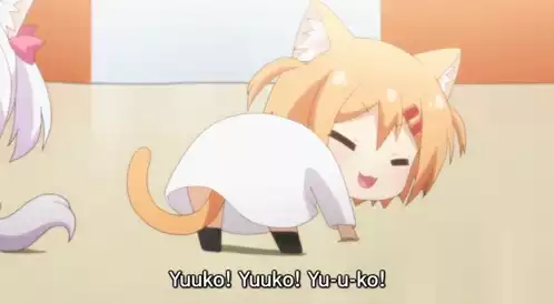 Funny Catgirl Yuuko Anime