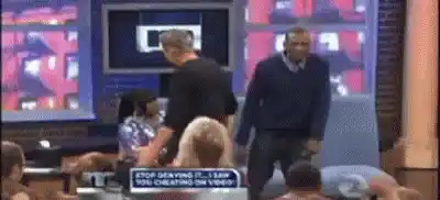 Cheating Accusation on Live TV