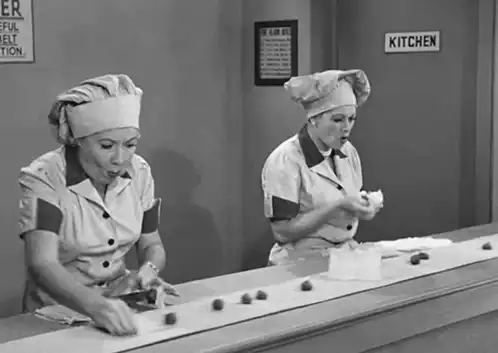 I Love Lucy Chocolate Factory