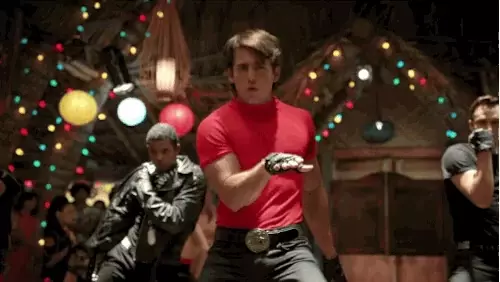 Excited Christmas Dance Party