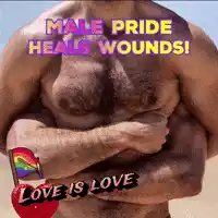 Male Pride Heals Wounds: Love is Love