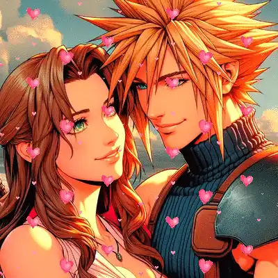 Clerith: Cloud Strife & Aerith Gainsborough Love