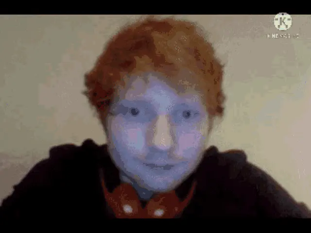 Ed Sheeran's Funny Ginger Look with Video Effects