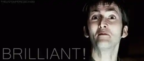 David Tennant's Brilliant Excitement