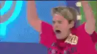 Excited Reaction on The Price Is Right
