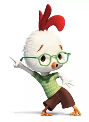 Excited Chicken Dancing for Super Bowl
