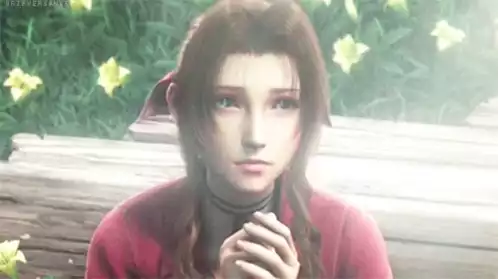 Final Fantasy VII Aerith Praying