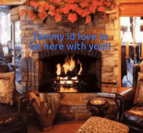 Tammy: I'd Love to Be Here With You!