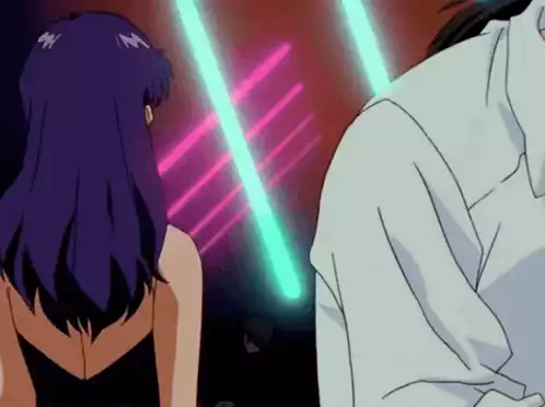 Funny Anime Girl Makes a Face