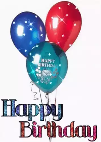 Happy Birthday Balloons Celebration