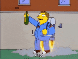 Season 5 Hello GIF by The Simpsons