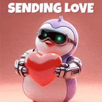 Love You Hug GIF by Mecha Pengu