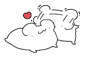 I Love You Kiss Sticker by Kennysgifs