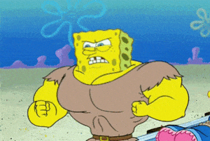 sponge bob love GIF