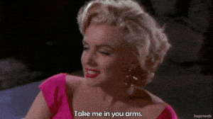 Marilyn Monroe Love GIF