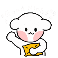 Sleepy Good Night Sticker