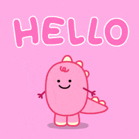 Dino Hello GIF by DINOSALLY