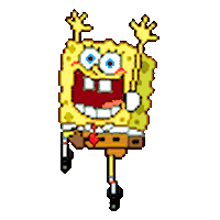 Happy Spongebob Squarepants Sticker