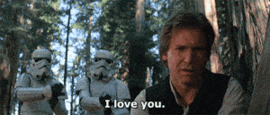 star wars love GIF