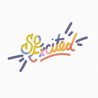 Excite So Excited GIF by BrittDoesDesign