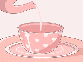 Tea Time Love GIF