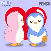 I Love You Kiss GIF by Pudgy Penguins