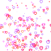 I Love You Hearts Sticker