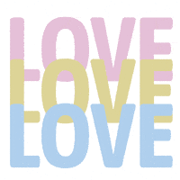 Peace And Love Rainbow GIF by The Beatles