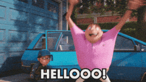 Despicable Me Hello GIF by Minions