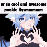 Blushing Love You GIF