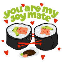 I Love You Valentine Sticker by megan lockhart