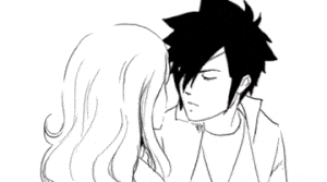 black and white love GIF