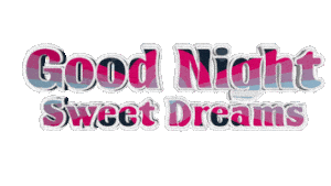 Good Night Love Sticker by OpticalArtInc.
