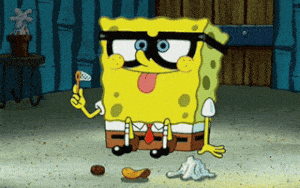 sponge bob love GIF