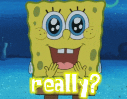 excited spongebob squarepants GIF