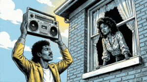 Love Song Flirt GIF by Jukebox Saints