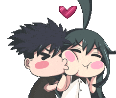 I Love You Kiss Sticker by Jin