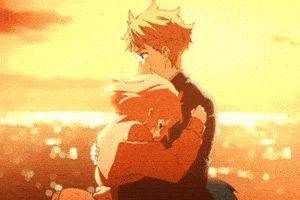 Kyoukai No Kanata Love GIF