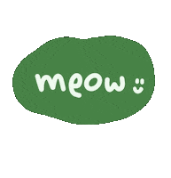 Cat Relaxing Sticker by Demic