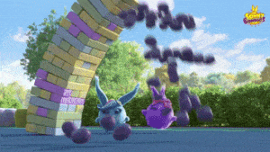 Building Blocks Hello GIF by Sunny Bunnies
